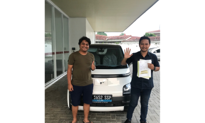 Terimkasih pak erwin atas pembelian 1 unit wuling ev 200 sama rifki semoga semakin berkah sehat selalu 🙏🏻